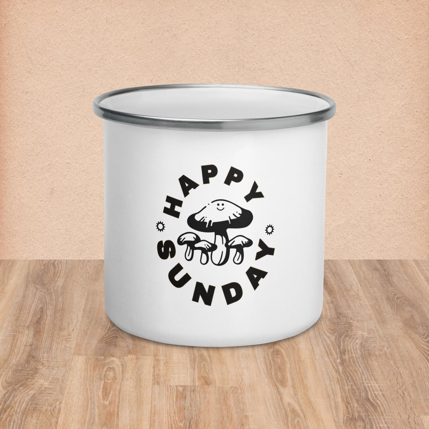 Happy Sunday - Enamel Mug